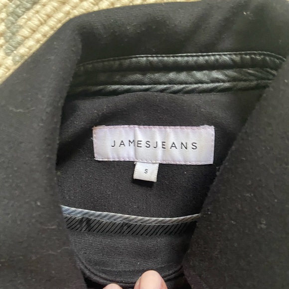 Moto jacket with leather trim - Picture 6 of 9